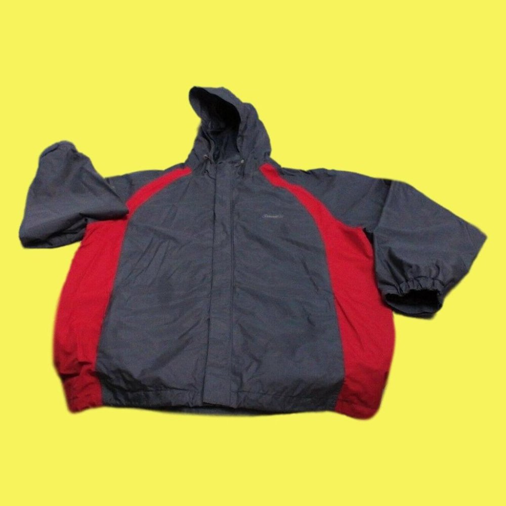 Coleman The Outdoor Co. Men's Casual All Weather Jacket Hooded Zipper Down Sze L